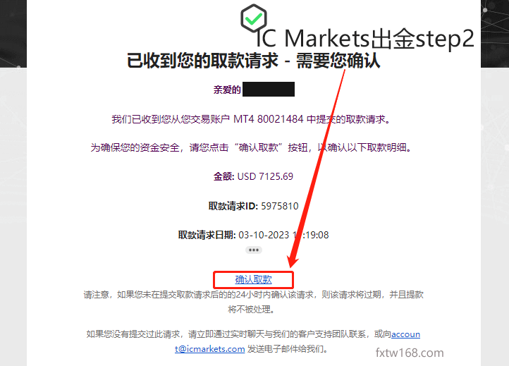 IC Markets電匯出金