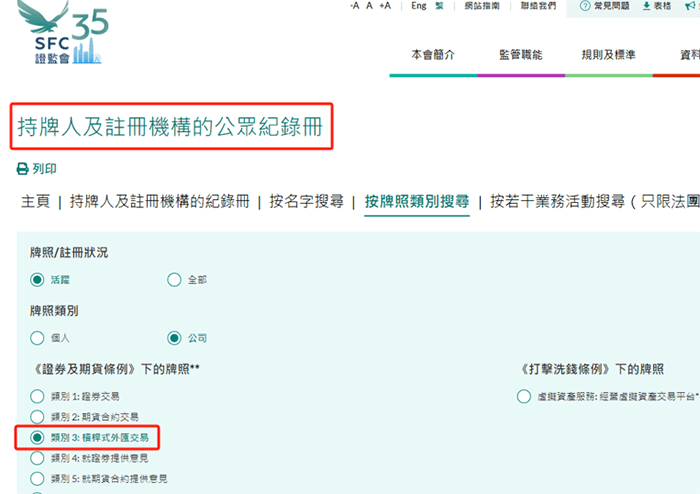 香港外匯槓桿交易商
